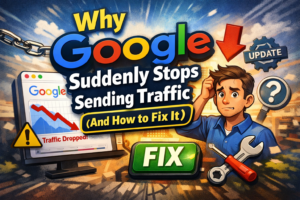 Google traffic suddenly dropped