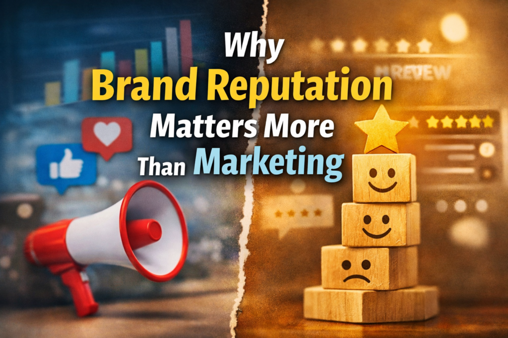 brand reputation vs marketing
