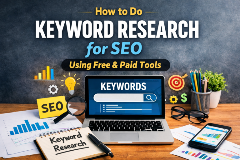 keyword research for SEO